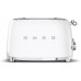 SMEG TOASTER 4X4 50´STYLE WHITE TSF03WHEU