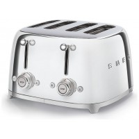 SMEG TOASTER 4X4 50´STYLE CHROME TSF03SSEU