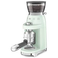 SMEG COFFEE GRINDER 50"STYLE PASTEL GREEN CGF03PGEU