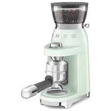 SMEG COFFEE GRINDER 50"STYLE PASTEL GREEN CGF03PGEU