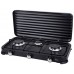 JATA THREE BURNER PORTABLE GAS COOKER BLACK JECG2703