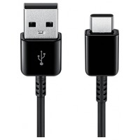 SAMSUNG PACK 2 USB TYPE C TO USB 1.5M CHARGING PLUS SYNC CABLES BLACK