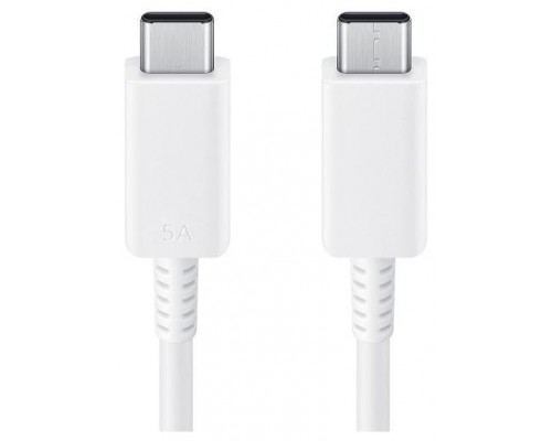 SAMSUNG TYPE C/ TYPE C DATA CABLE 5A 1.8M EP-DX510JWE WHITE
