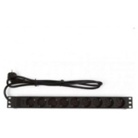 PDU TIPO REGLETA PEPEGREEN CON 9 TOMAS Y CABLE 2M