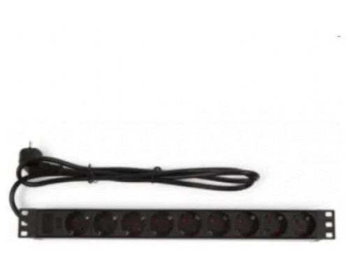 PDU TIPO REGLETA PEPEGREEN CON 9 TOMAS Y CABLE 2M