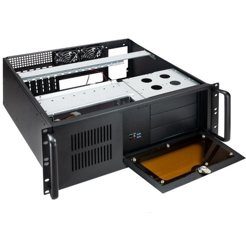 CAJA RACK 19" 4U TOOQ RACK-406N-USB3 FRONTAL