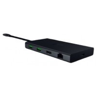 Razer USB-C Dock Alámbrico USB 3.2 Gen 1 (3.1 Gen 1) Type-C Negro