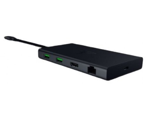 Razer USB-C Dock Alámbrico USB 3.2 Gen 1 (3.1 Gen 1) Type-C Negro