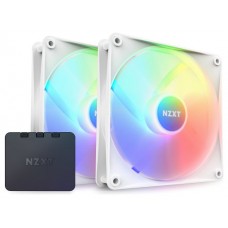 NZXT F140 RGB Core Carcasa del ordenador Ventilador 14 cm Blanco 2 pieza(s)