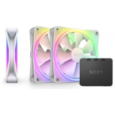 NZXT F120 RGB DUO Triple Pack Carcasa del ordenador Ventilador 12 cm Blanco 3 pieza(s)