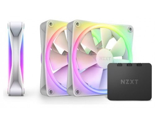 NZXT F120 RGB DUO Triple Pack Carcasa del ordenador Ventilador 12 cm Blanco 3 pieza(s)