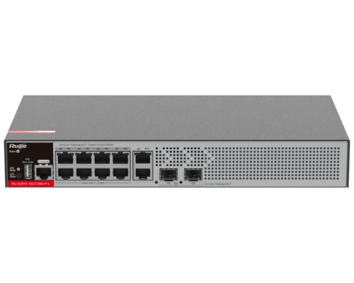 SWITCH POE GESTIONABLE RUIJIE REYEE CAPA 2 RG-S2915-10GT2MS-P-L