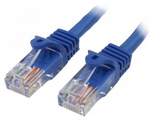 STARTECH CABLE 30CM RED ETH. CAT5E RJ45 SIN ENGANC