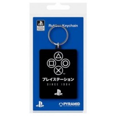 LLAVERO DE CAUCHO PLAYSTATION SINCE 1994 PYRAMID REDSTRING RK39160C