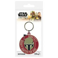 LLAVERO DE GOMA STAR WARS EL LIBRO DE BOBA FETT PYRAMID REDSTRING RK39329C