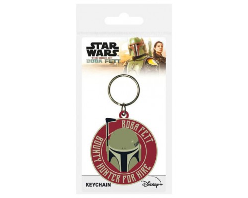 LLAVERO DE GOMA STAR WARS EL LIBRO DE BOBA FETT PYRAMID REDSTRING RK39329C