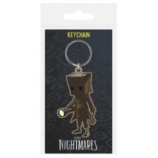 LLAVERO DE GOMA LITTLE NIGHTMARES MONO PYRAMID REDSTRING RK39346C