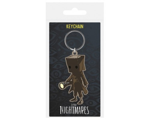 LLAVERO DE GOMA LITTLE NIGHTMARES MONO PYRAMID REDSTRING RK39346C