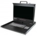 STARTECH CONSOLA 1U HUB USB LCD 17" 1080P KVM