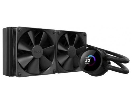 NZXT Kraken 240 Procesador Sistema de refrigeración líquida todo en uno 12 cm Negro 1 pieza(s)