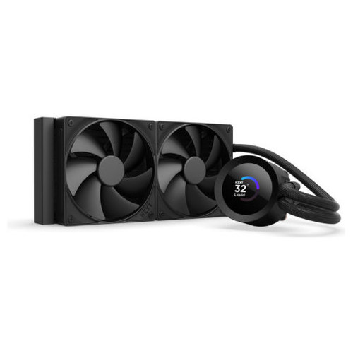 NZXT KRAKEN 240 V2 - 240MM AIO LIQUID COOLER W/ 1.54IN. DISPLAY AND RADIATOR FANS (BLACK)-MR26 NZXT KRAKEN 240 V2 - 240MM AIO LIQUID COOLER W/ 1.54IN. DISPLAY AND RADIATOR FANS (BLACK)