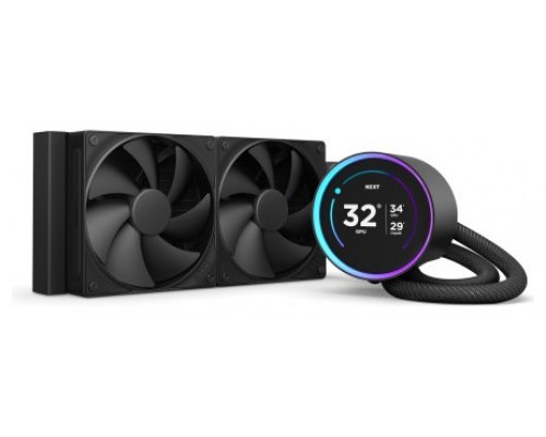 NZXT Kraken Elite 240 Procesador Sistema de refrigeración líquida todo en uno 12 cm Negro 1 pieza(s)