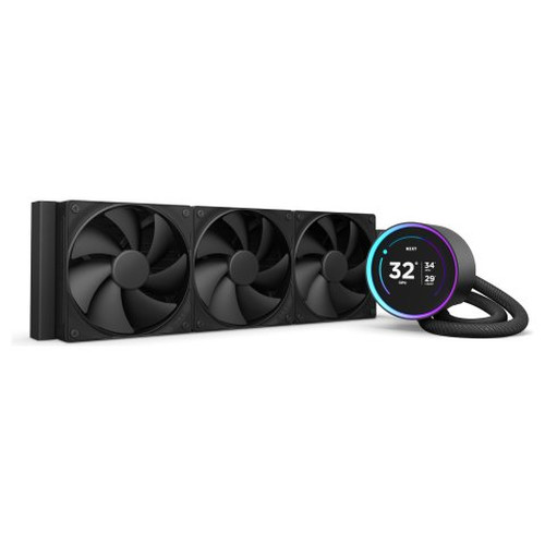 NZXT Kraken Elite 360 Procesador Sistema de refrigeración líquida todo en uno 12 cm Negro 1 pieza(s)-MR53 NZXT Kraken Elite 360 Procesador Sistema de refrigeración líquida todo en uno 12 cm Negro 1 pieza(s)