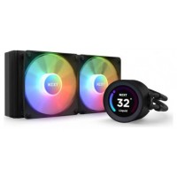 NZXT Kraken Elite 240 RGB Procesador Sistema de refrigeración líquida todo en uno 12 cm Negro 1 pieza(s)