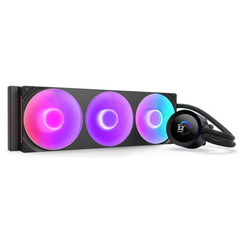 NZXT Kraken Plus 360 RGB Procesador Sistema de refrigeración líquida todo en uno Negro 1 pieza(s)-MR40 NZXT Kraken Plus 360 RGB Procesador Sistema de refrigeración líquida todo en uno Negro 1 pieza(s)