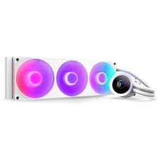 NZXT Kraken Plus 360 RGB Procesador Sistema de refrigeración líquida todo en uno Blanco 1 pieza(s)