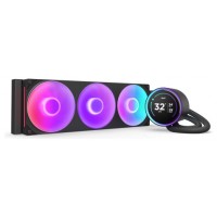 NZXT Kraken Elite 360 RGB Procesador Sistema de refrigeración líquida todo en uno 12 cm Negro 1 pieza(s)