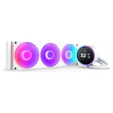 NZXT Kraken Elite 360 RGB Procesador Sistema de refrigeración líquida todo en uno 12 cm Blanco 1 pieza(s)