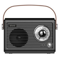 RADIO PORTATIL SAVIO RS-01 BLACK-BROWN-3GK RADIO PORTATIL SAVIO RS-01 BLACK-BROWN