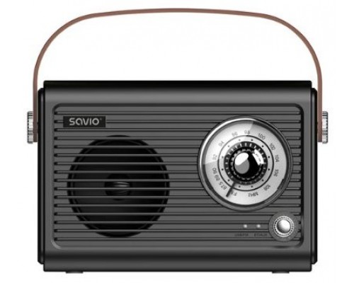 RADIO PORTATIL SAVIO RS-01 BLACK-BROWN