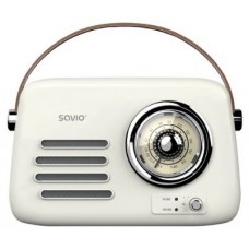 RADIO PORTATIL SAVIO RS-02 WHITE-BROWN
