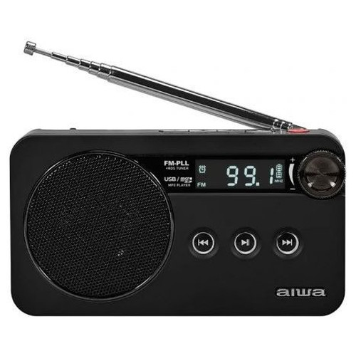 AIWA RS-77PLL/BK NEGRA / RADIO PORTÁTIL-M06 AIWA RS-77PLL/BK NEGRA / RADIO PORTÁTIL