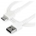 STARTECH CABLE 1M USB-A A USB-C BLANCO