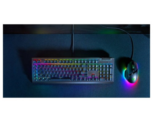 TECLADO RAZER BLACKWIDOW V4 X YELLOW SWITCH (ESPAÑOL) (RZ03-04702800-R311)