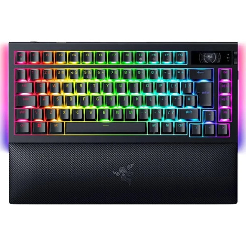TECLADO RAZER BLACKWIDOW V4 PRO 75%  INTL. (USA) (ISO) (RZ03-05130300-R3E1)