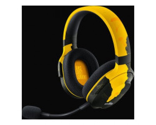 Razer Barracuda X - PUBG: BATTLEGROUNDS Edition Auriculares Inalámbrico y alámbrico Diadema Juego Bluetooth Negro, Amarillo