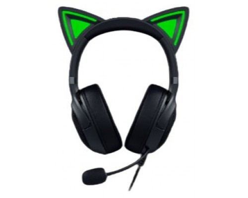 AURICULARES RAZER KRAKEN KITTY V2 NEGRO (RZ04-04730100-R3M1)