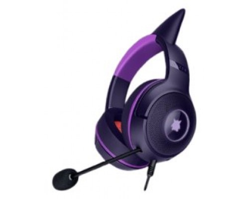Razer Kraken Kitty V2 - Pokemon Gengar Ed. Auriculares Al&aacute;mbrico Diadema Juego USB tipo A Rosa