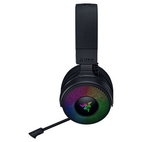 Razer Kraken V4 Pro Auriculares Inalámbrico y alámbrico Diadema Juego USB tipo A Bluetooth Negro-MR191 Razer Kraken V4 Pro Auriculares Inalámbrico y alámbrico Diadema Juego USB tipo A Bluetooth Negro