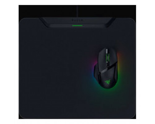 Razer HyperFlux V2 Alfombrilla de ratón para juegos Negro
