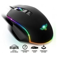 RATON GAMING SPIRIT OF GAMER PRO M1 RGB 8000DPI PROGRAMABLE