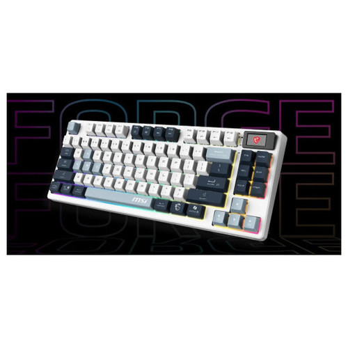 Msi Teclado FORGE GK600 TKL W SKY ES BT-IA15 Msi Teclado FORGE GK600 TKL W SKY ES BT