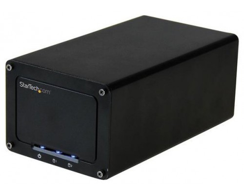 STARTECH CAJA USB 3.1 DOS BAHIAS SATA 2,5"