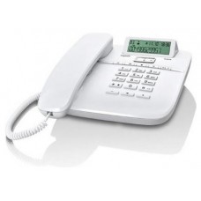 Gigaset DA611 Teléfono analógico Blanco Identificador de llamadas