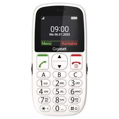 Gigaset GL395 5,59 cm (2.2") 90 g Blanco Teléfono para personas mayores-MR4 Gigaset GL395 5,59 cm (2.2") 90 g Blanco Teléfono para personas mayores