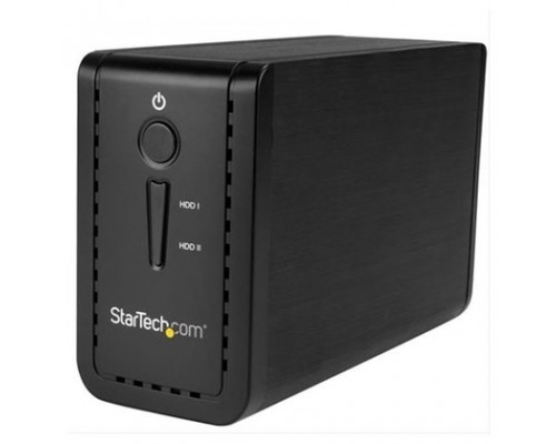 STARTECH CAJA USB 3.1 2 BAHIAS SATA 3.5